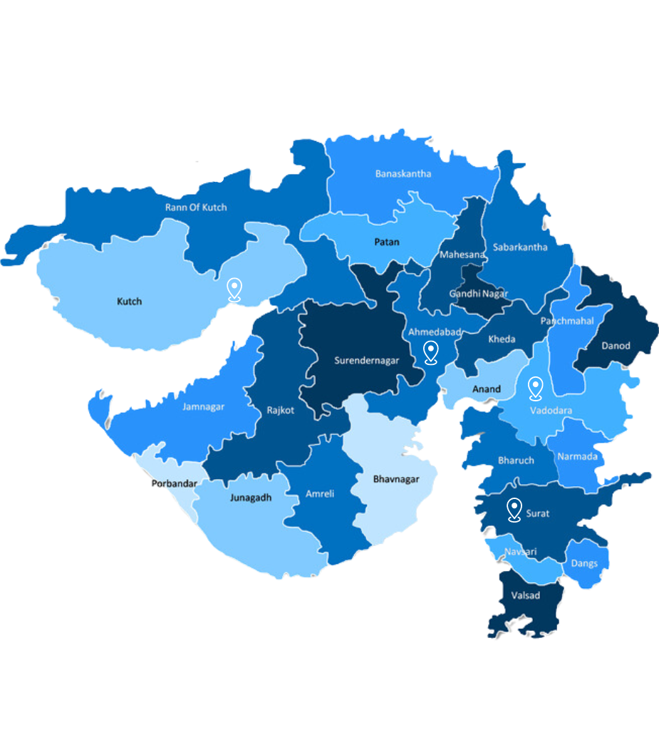 Gujarat Map